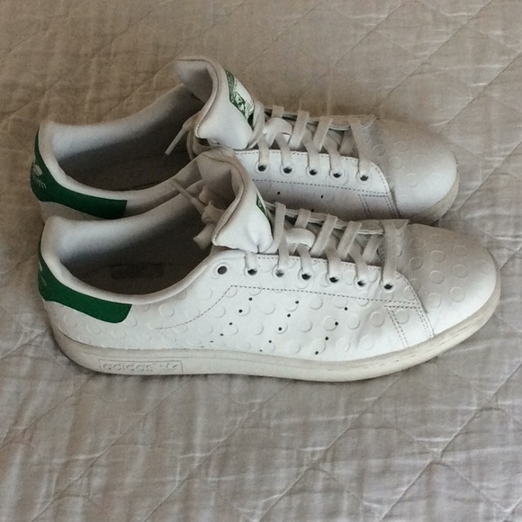 Adidas Stan Smith - mens US size 10. Worn twice. - Picture 3 of 6